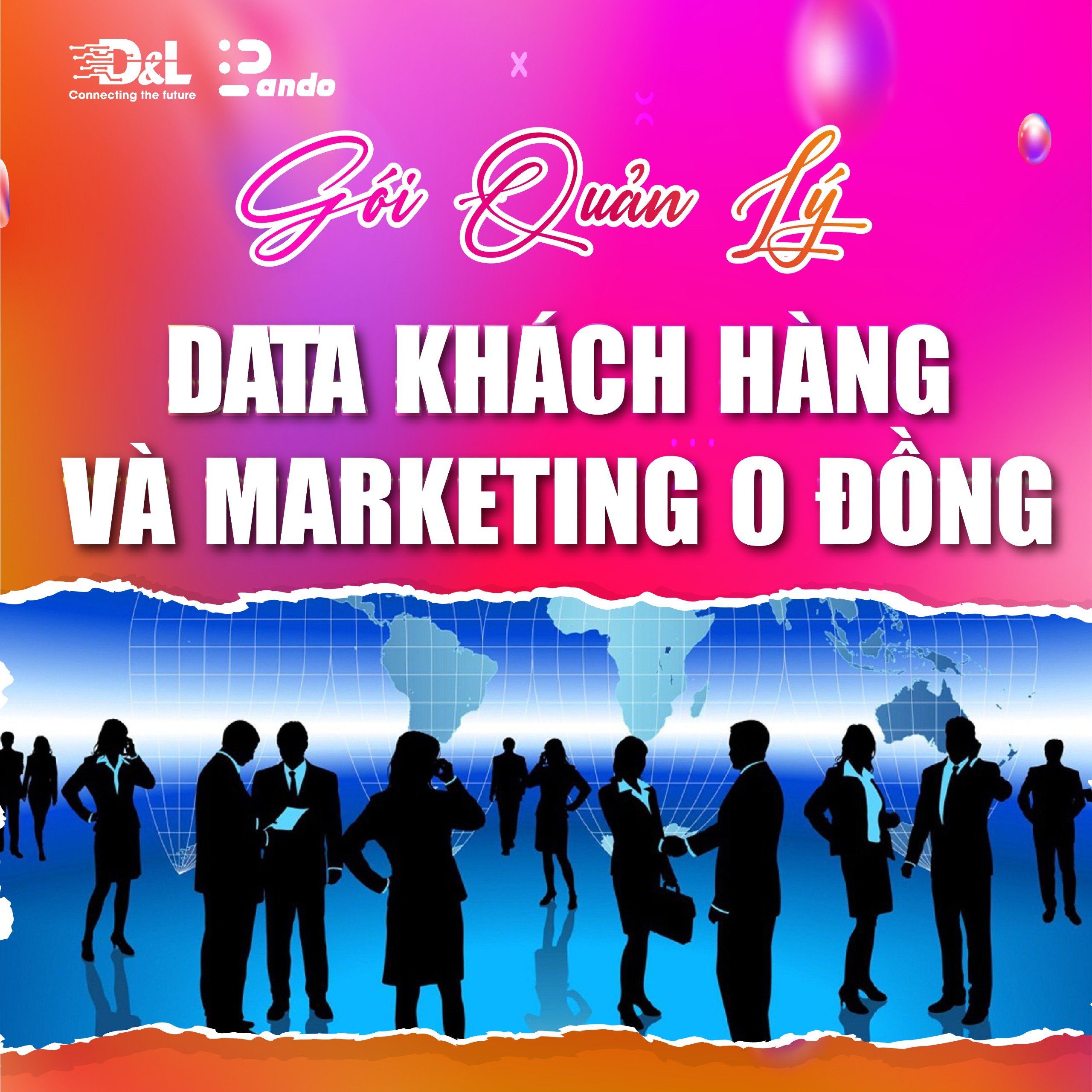 PANDO - Gói quản lý data khách hàng và marketing 0 đồng