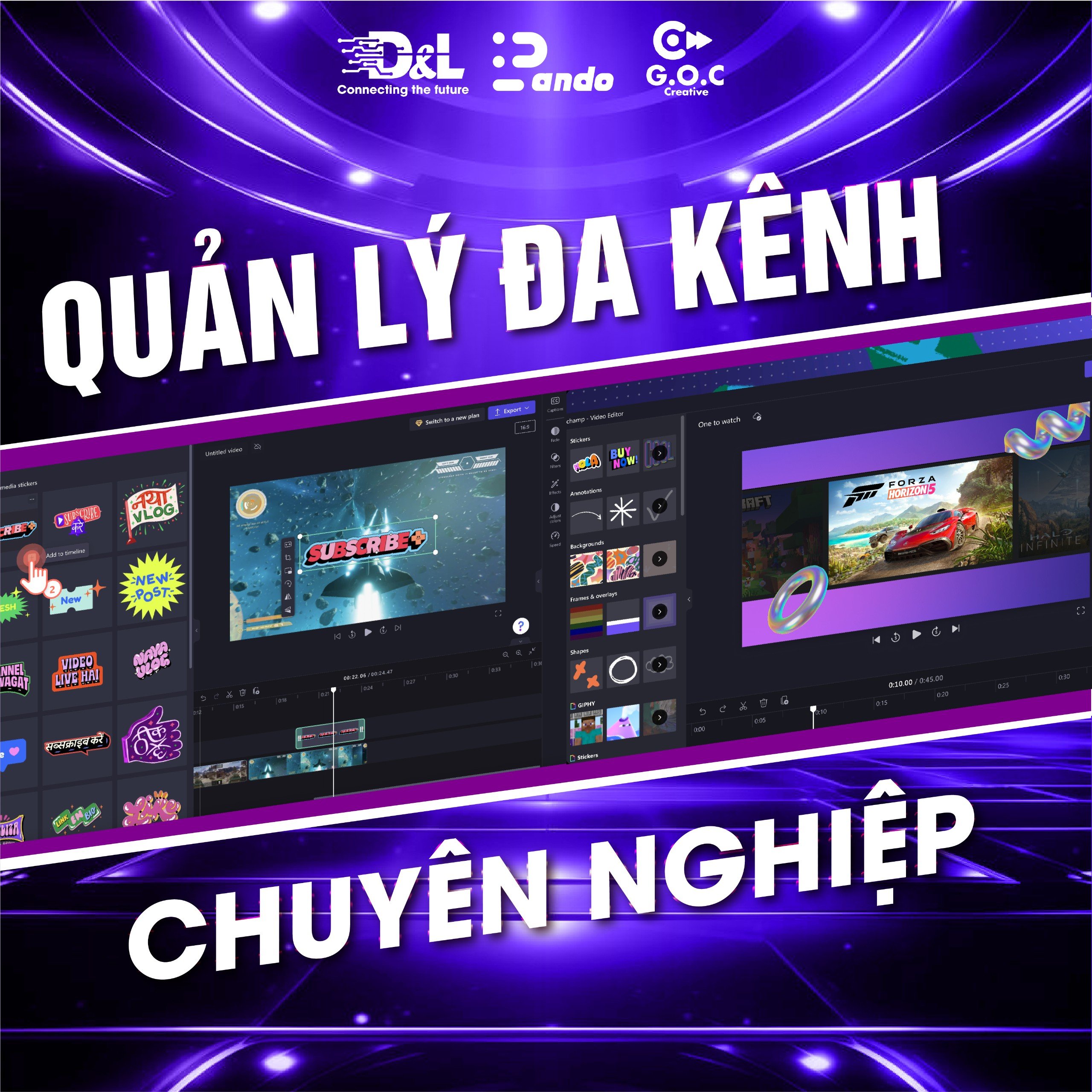 G.O.C - Quản lý đa kênh