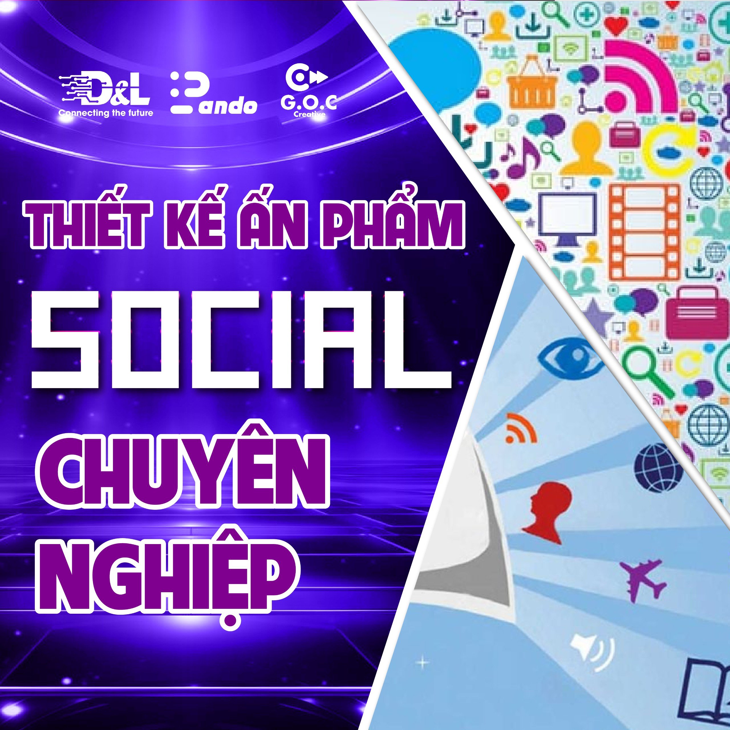 G.O.C - Thiết kế ấn phẩm Social