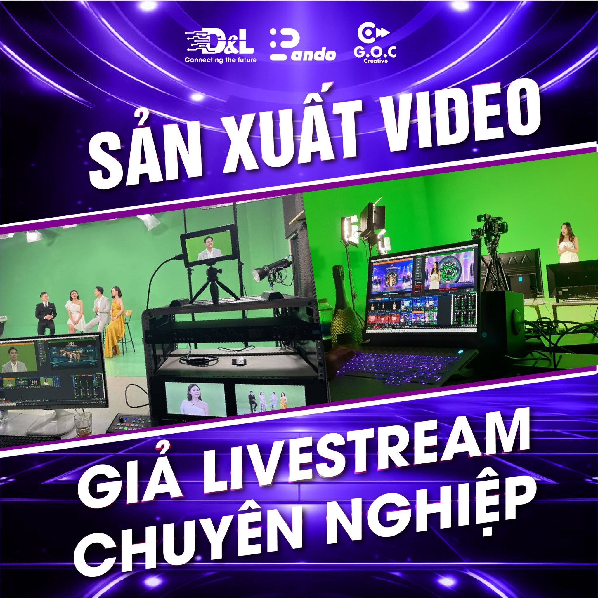 G.O.C - Sản xuất video giả Livestream