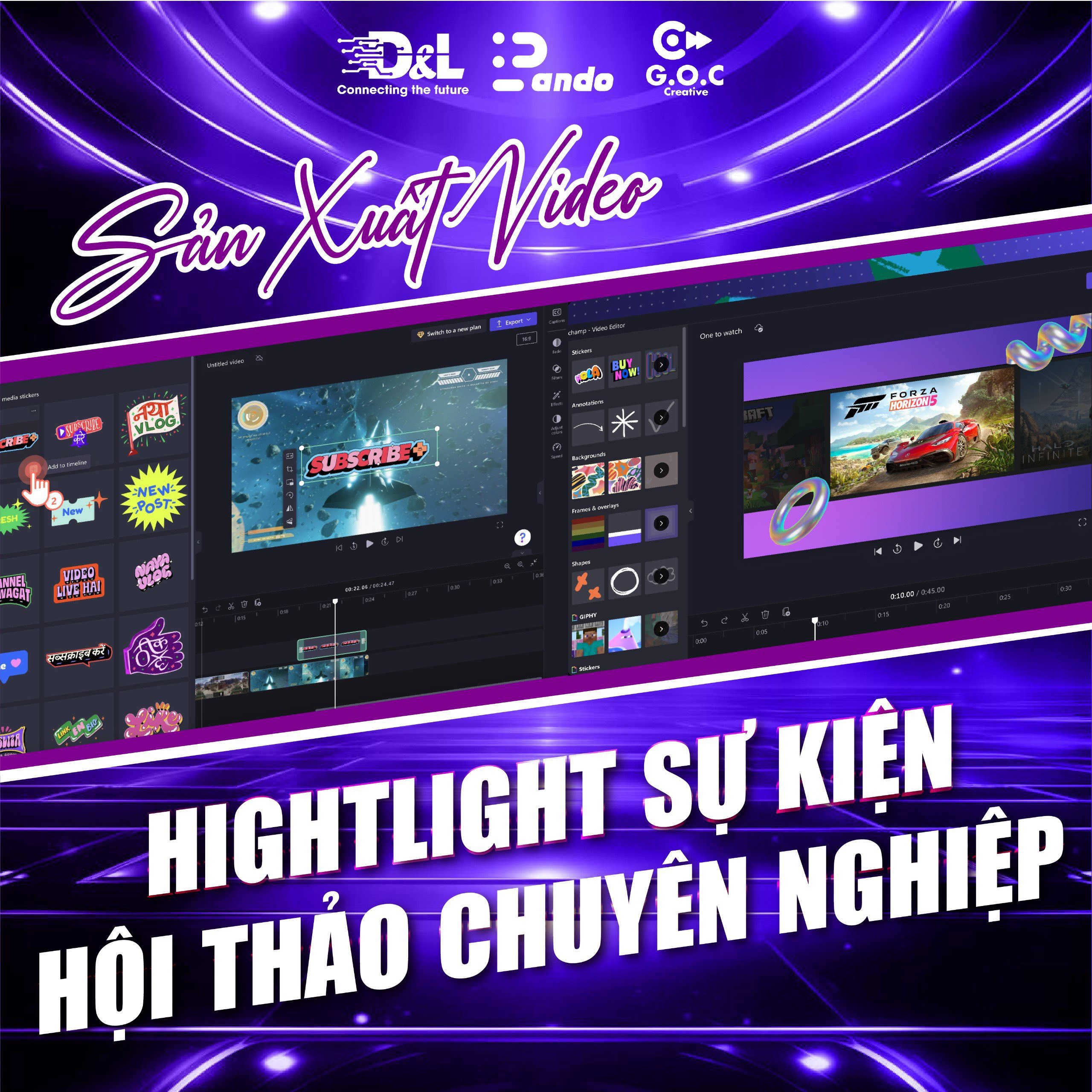 G.O.C - Hightlight sự kiện, hội thảo